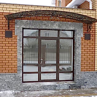 Алюминиевые двери